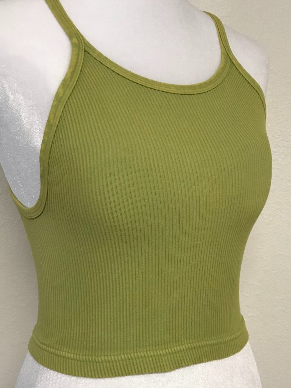 FP Movement Happiness Runs Crop Tank XS/S Ribbed Compression Racerback - Picture 3 of 11